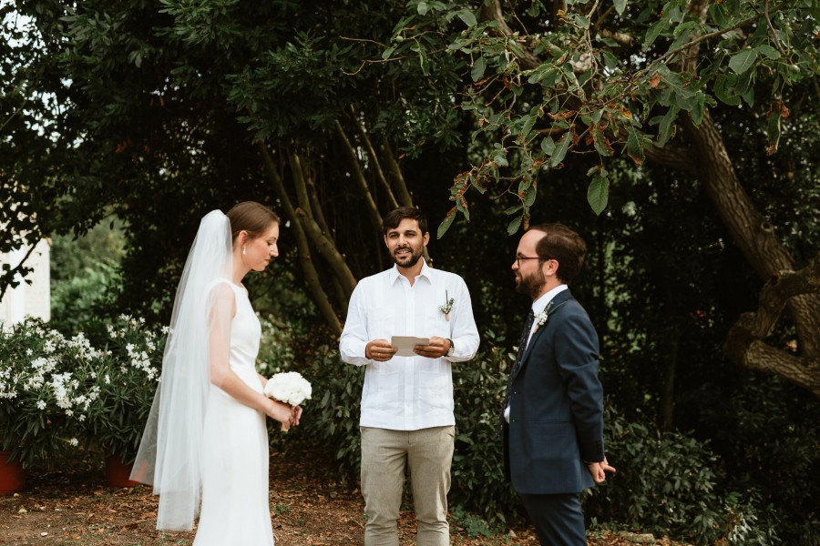 officiant cérémonie laïque arbres mariés